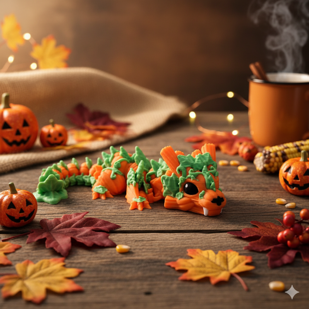 Kürbisdrache Baby Ansicht 4